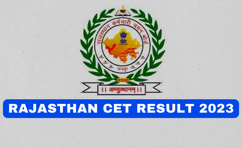 Rajasthan CET Result 2023 1 1 1