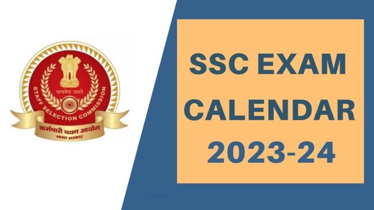 SSC Exam Calendar 2023 Out, Check SSC Exam Dates, Time Table for All SSC Exams